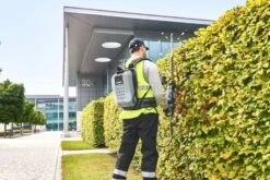 EGO Power+ HTX6500 Pro X 65cm 56V Cordless Hedge Trimmer (Bare Tool) -Greenworks Sale Shop ego htx6500 hedge trimmer lifestyle