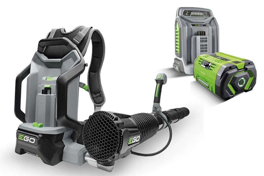 EGO Power+ LB6000E-K1103 56V Cordless Backpack Leaf Blower (with 10Ah Battery & Charger) 1 EGO Power+ LB6000E-K1103 56V Cordless Backpack Leaf Blower (with 10Ah Battery & Charger)