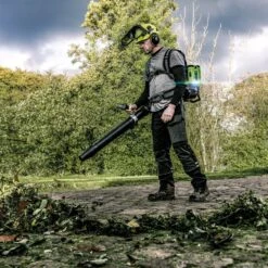 EGO Power+ LBPX8000 Pro X 56V Cordless Backpack Leaf Blower (Bare Tool) 8 EGO Power+ LBPX8000 Pro X 56V Cordless Backpack Leaf Blower (Bare Tool) -Greenworks Sale Shop ego lbpx8000 blower lifestyle