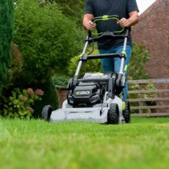 EGO Power+ LM1903E-SP 56V Poly Deck Variable Speed Cordless Lawn Mower (with 5.0Ah Battery & Rapid Charger) -Greenworks Sale Shop ego lm1901e sp lifestyle 1 1