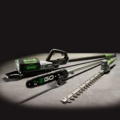 EGO Power+ PPCX1000 Pro X 56V Cordless Telescopic Power Pole, Hedge Trimmer & Pruning Saw Kit (Bare Tool) -Greenworks Sale Shop ego pole system 1