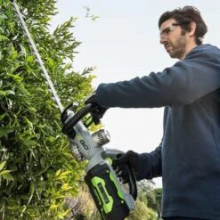 EGO Power+ HT6500E 65cm 56V Cordless Hedge Trimmer (Bare Tool) -Greenworks Sale Shop ego power plus ht6500e hedge trimmer lifestyle