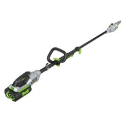 EGO Power+ PS1003E 56V Cordless Telescopic Pole Saw Kit + EP1000 1m Extension Pole (with 4Ah Battery & Charger) -Greenworks Sale Shop ego ps1000e pole pruner with battery 1