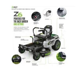 EGO Power+ Z6 ZT4201E-L 107cm 56V Battery-Powered Zero-Turn Ride-On Mower 18 EGO Power+ Z6 ZT4201E-L 107cm 56V Battery-Powered Zero-Turn Ride-On Mower -Greenworks Sale Shop ego z6 features