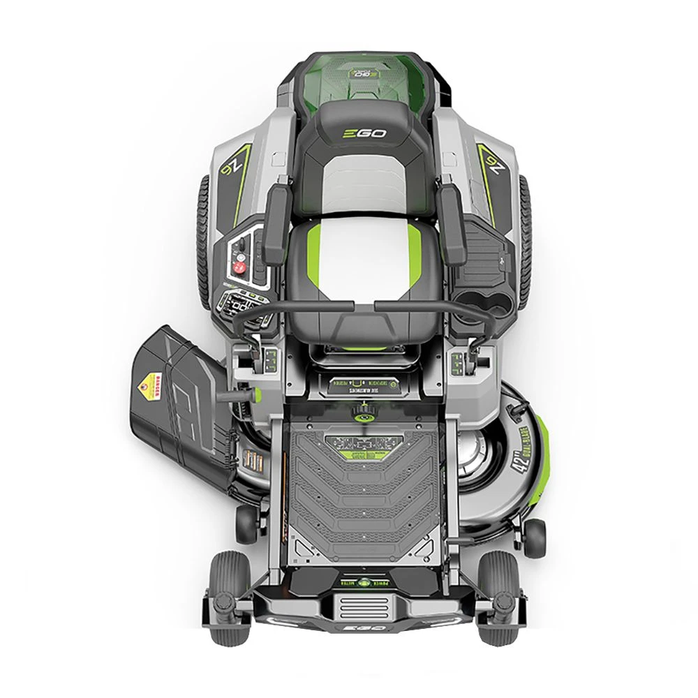 EGO Power+ Z6 ZT4201E-L 107cm 56V Battery-Powered Zero-Turn Ride-On Mower 4 EGO Power+ Z6 ZT4201E-L 107cm 56V Battery-Powered Zero-Turn Ride-On Mower - Image 4