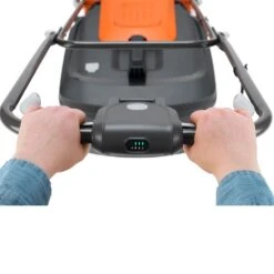 Flymo EasiStore 380R Li 36V Push Cordless Lawn Mower With Rear Roller (with 2 X 2.0Ah 18V Batteries & Chargers) -Greenworks Sale Shop flymo easistore 340r cordless lawnmower led display 1 1