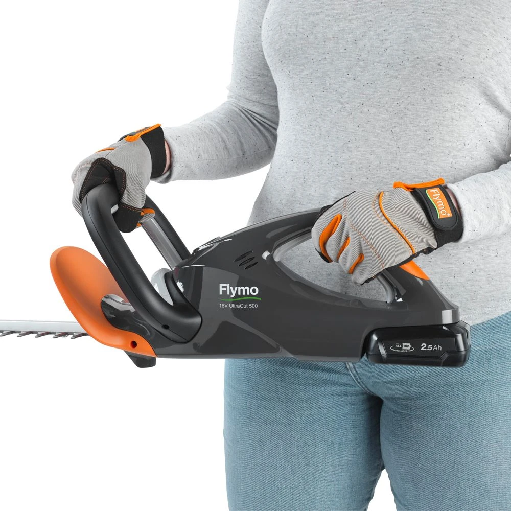 Flymo UltraCut 500 18V Cordless Hedge Trimmer (with 2.5Ah Battery & Charger) (Bundle Builder) 5 Flymo UltraCut 500 18V Cordless Hedge Trimmer (with 2.5Ah Battery & Charger) (Bundle Builder) - Image 5