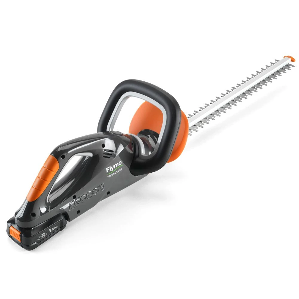 Flymo UltraCut 500 18V Cordless Hedge Trimmer (with 2.5Ah Battery & Charger) (Bundle Builder) 2 Flymo UltraCut 500 18V Cordless Hedge Trimmer (with 2.5Ah Battery & Charger) (Bundle Builder) - Image 2