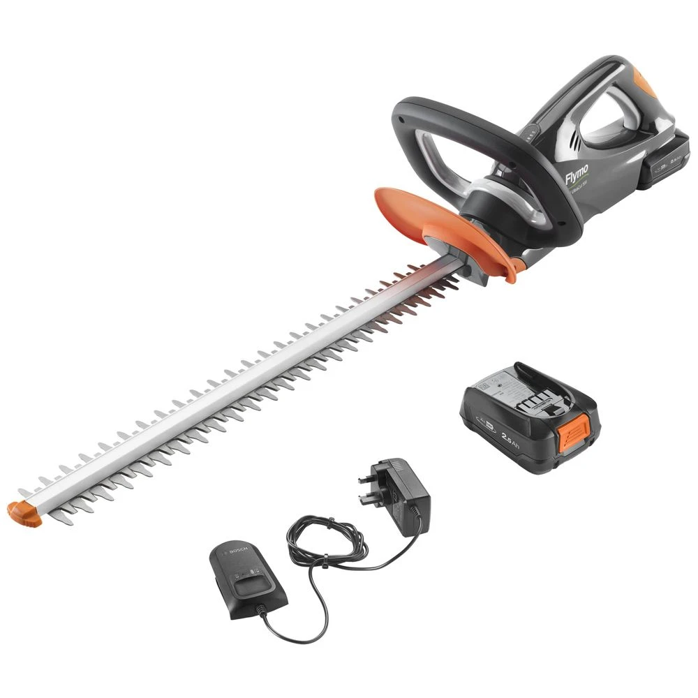 Flymo UltraCut 500 18V Cordless Hedge Trimmer (with 2.5Ah Battery & Charger) (Bundle Builder) 1 Flymo UltraCut 500 18V Cordless Hedge Trimmer (with 2.5Ah Battery & Charger) (Bundle Builder)
