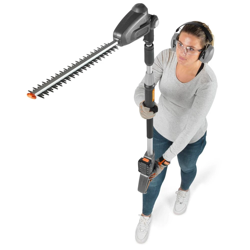 Flymo UltraReach 420 18V Cordless Pole Hedge Trimmer (with 2.5Ah Battery & Charger) 6 Flymo UltraReach 420 18V Cordless Pole Hedge Trimmer (with 2.5Ah Battery & Charger) - Image 6