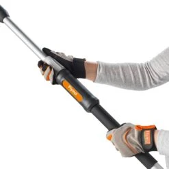 Flymo UltraReach 420 18V Cordless Pole Hedge Trimmer (with 2.5Ah Battery & Charger) (Bundle Builder) -Greenworks Sale Shop flymo ultrareach 420 pole hedge trimmer telescopic 1