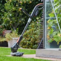 Flymo UltraTrim 260 18V Cordless Grass Trimmer & Lawn Edger (with 2.5Ah Battery & Charger) (Bundle Builder) -Greenworks Sale Shop flymo ultratrim 260 strimmer lifestyle greenhouse 2