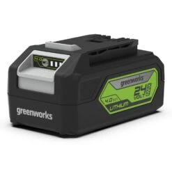 GreenWorks GD24LT33K4 33cm 24V Cordless Grass Trimmer / Lawn Edger (with 4Ah Battery & 2A Charger) -Greenworks Sale Shop greenworks 24v 4ah battery 4