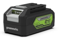 GreenWorks GD24X2BVK4X DigiPro 48V (2 X 24V) Cordless Blower / Vacuum (with 2 X 4Ah Batteries & 2A Twin Charger) (Bundle Builder) -Greenworks Sale Shop greenworks 24v 4ah battery 5