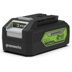 GreenWorks GD24X2CS36K4X DigiPro 48V (2 X 24V) Cordless Chainsaw (with 2 X 4Ah Batteries & Charger) (Bundle Builder) -Greenworks Sale Shop greenworks g24b4 4ah battery 1 1 1