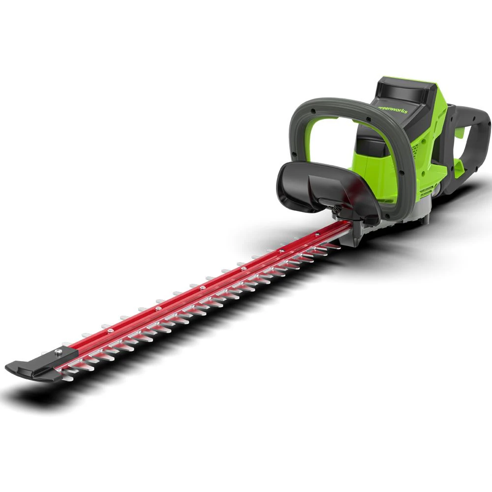 GreenWorks G24HT56IIK2 24V Cordless Hedge Trimmer (with 2Ah Battery & Charger) 2 GreenWorks G24HT56IIK2 24V Cordless Hedge Trimmer (with 2Ah Battery & Charger) - Image 2