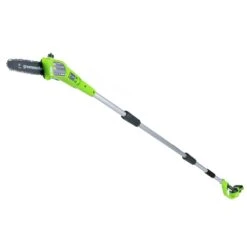 GreenWorks G24PS20K2 24V Cordless Pole Saw (with 2Ah Battery And Charger) (Bundle Builder) -Greenworks Sale Shop greenworks g24ps20 5 1 1