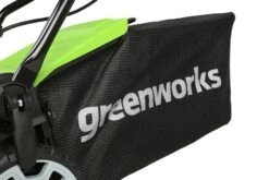 GreenWorks G24X2LM41K4X 3-in-1 41cm 48V Push Cordless Lawn Mower (with 2 X 4Ah 24V Batteries & Twin Charger) -Greenworks Sale Shop greenworks g24x2lm36k2x lawnmower grass bag 1 4 1