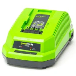 GreenWorks G40ABK2 G-MAX 40V Cordless Axial Blower (with 1 X 2Ah Battery And 2A Standard Charger) -Greenworks Sale Shop greenworks g40c battery charger 1