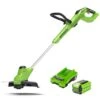 GreenWorks G40T5K2 G-MAX 40V Cordless Grass Trimmer / Edger (with 1 X 2Ah Battery And 2A Charger) (Bundle Builder)
