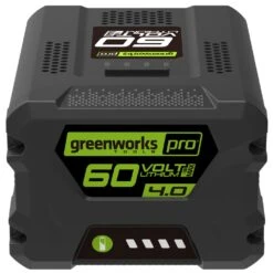 GreenWorks Pro GD60BCBK4 60V Cordless Brush Cutter (with 4Ah Battery & 2A Charger) -Greenworks Sale Shop greenworks g60b4 battery 4