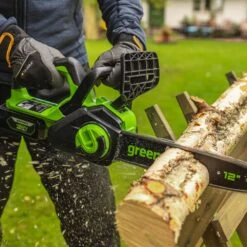 GreenWorks GD24CS30 DigiPro 24V Cordless Chainsaw (Bare Tool) -Greenworks Sale Shop greenworks gd24cs30 lifestyle