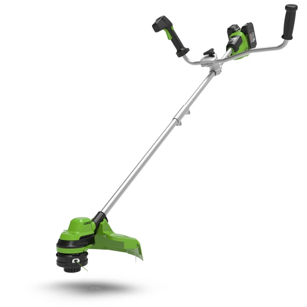 GreenWorks GD24X2BCB 48V (2 X 24V) Cordless Brush Cutter (Bare Tool) 1 GreenWorks GD24X2BCB 48V (2 X 24V) Cordless Brush Cutter (Bare Tool)