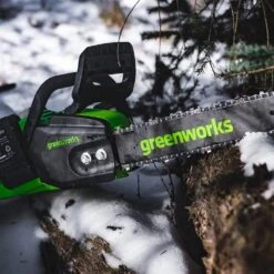 GreenWorks GD24X2CS36 DigiPro 48V (2 X 24V) Cordless Chainsaw (Bare Tool) (Bundle Builder) -Greenworks Sale Shop greenworks gd24x2cs36 lifestyle 2 2