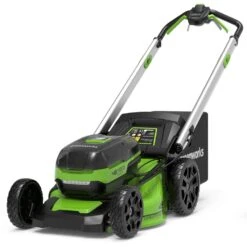 GreenWorks GD24X2LM46SP4 4-in-1 46cm 48V Self-Propelled Cordless Lawn Mower With 4 Battery Slots (Bare Tool)