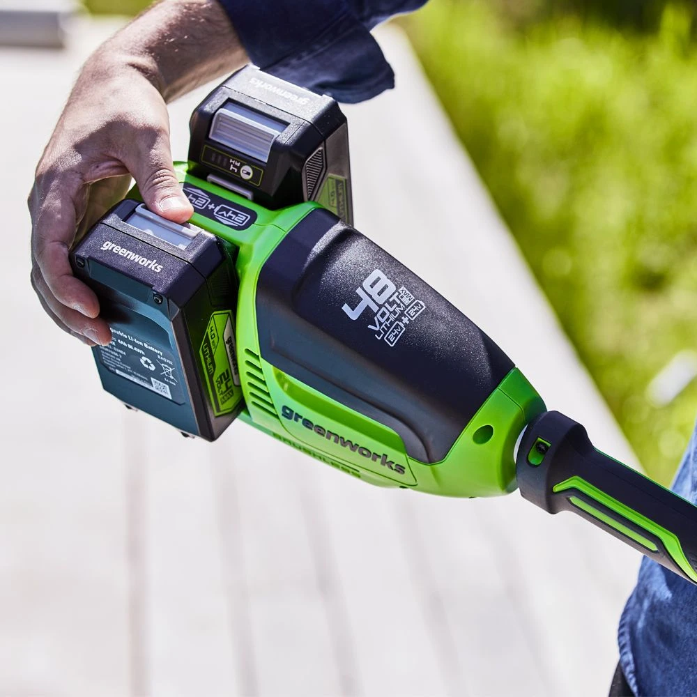GreenWorks GD24X2TX Split-Shaft 48V (2 X 24V) Cordless Grass Trimmer (Bare Tool) 5 GreenWorks GD24X2TX Split-Shaft 48V (2 X 24V) Cordless Grass Trimmer (Bare Tool) - Image 5