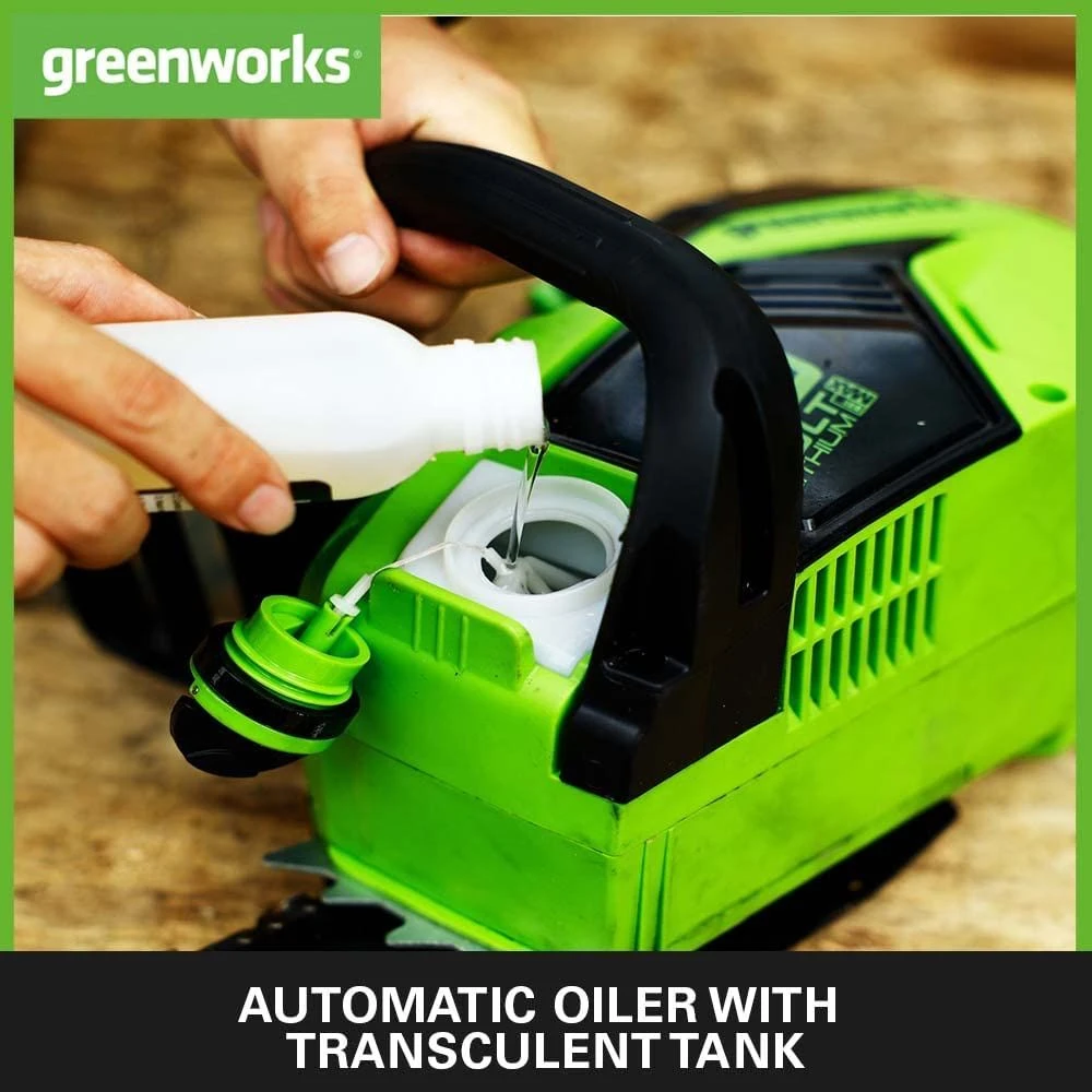 GreenWorks GD40CS18 40cm G-MAX 40V Cordless Chainsaw (Bare Tool) 5 GreenWorks GD40CS18 40cm G-MAX 40V Cordless Chainsaw (Bare Tool) - Image 5