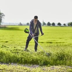 GreenWorks Pro GD60BCB 60V Cordless Brush Cutter (Bare Tool) (Bundle Builder) -Greenworks Sale Shop greenworks gd60bcb lifestyle 3 2