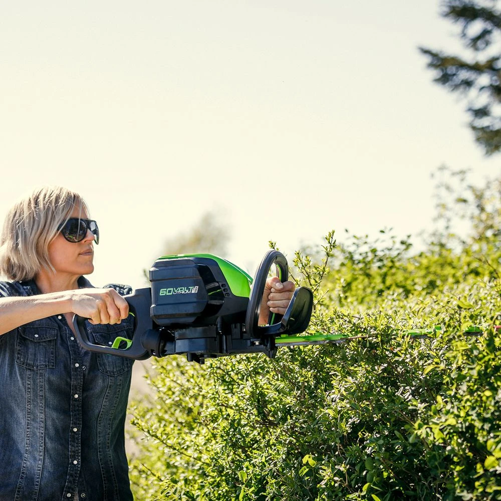 GreenWorks Pro GD60HT 60V Cordless Hedge Trimmer (Bare Tool) 8 GreenWorks Pro GD60HT 60V Cordless Hedge Trimmer (Bare Tool) - Image 8