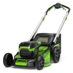 GreenWorks Pro GD60LM51SPK4 4-in-1 60V Variable Speed Self-Propelled Cordless Lawn Mower (with 2 X 4Ah Batteries & 2A Charger) -Greenworks Sale Shop greenworks gd60lm51sp lawnmower 1 1 1 1