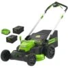 GreenWorks Pro GD60LM61K4X 4-in-1 60V Variable Speed Self-Propelled Cordless Lawn Mower (with 2 X 4Ah Batteries & 2A Charger)