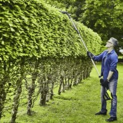 GreenWorks Pro GD60PHT51 60V Cordless Long Reach Hedge Trimmer (Bare Tool) (Bundle Builder) -Greenworks Sale Shop greenworks gd60pht51 lifetstyle 2 1 1