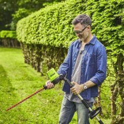 GreenWorks Pro GD60PHT51 60V Cordless Long Reach Hedge Trimmer (Bare Tool) 17 GreenWorks Pro GD60PHT51 60V Cordless Long Reach Hedge Trimmer (Bare Tool) -Greenworks Sale Shop greenworks gd60pht51 pole hedge trimmer articulating