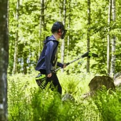 GreenWorks Pro GD60PS25 60V Cordless Polesaw (Bare Tool) (Bundle Builder) -Greenworks Sale Shop greenworks gd60ps25 pole pruner lifestyle 3 1