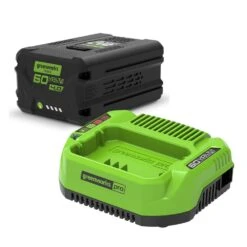 GreenWorks Pro GD60LM51SPK4 4-in-1 60V Variable Speed Self-Propelled Cordless Lawn Mower (with 4Ah Battery & 2A Charger) -Greenworks Sale Shop greenworks gsk60b4 kit 2