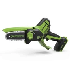 GreenWorks G24MCS10K2 24V Cordless Mini Pruning Chainsaw (with 2Ah Battery & 2A Charger) -Greenworks Sale Shop greenworks gwg24mcs10 mini chainsaw 1