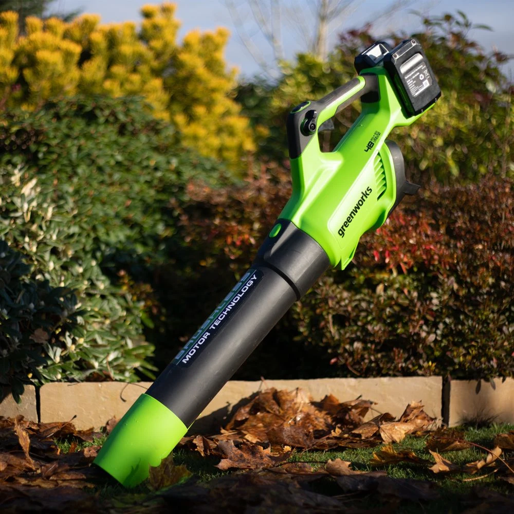 GreenWorks G24X2AB 48V (2 X 24V) Cordless Axial Blower (Bare Tool) 2 GreenWorks G24X2AB 48V (2 X 24V) Cordless Axial Blower (Bare Tool) - Image 2