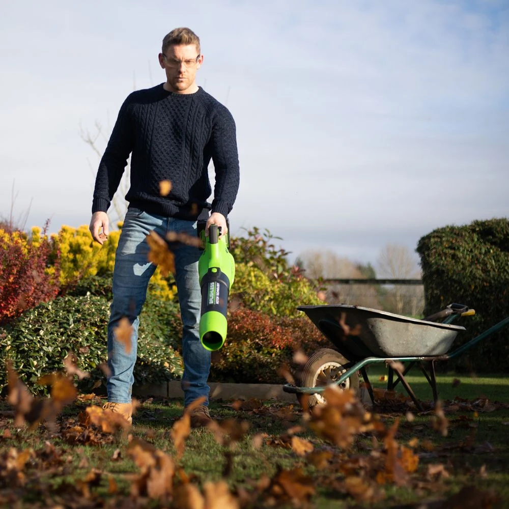 GreenWorks G24X2AB 48V (2 X 24V) Cordless Axial Blower (Bare Tool) 4 GreenWorks G24X2AB 48V (2 X 24V) Cordless Axial Blower (Bare Tool) - Image 4