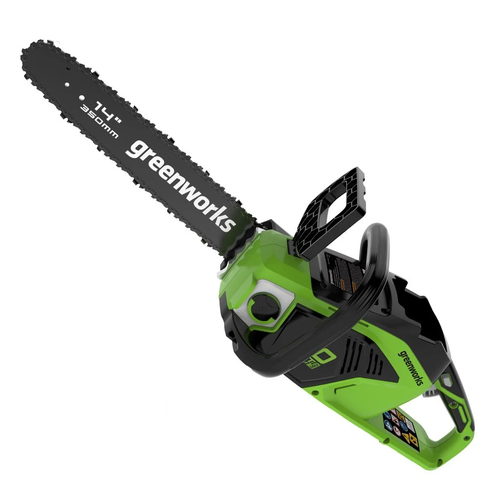 GreenWorks GD40CS15K2 35cm G-MAX 40V Cordless Chainsaw (with 2Ah Battery & 2A Charger) 2 GreenWorks GD40CS15K2 35cm G-MAX 40V Cordless Chainsaw (with 2Ah Battery & 2A Charger) - Image 2