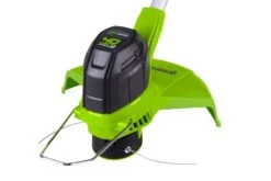 GreenWorks G40LTK2 G-MAX 40V Front Mount Cordless Grass Trimmer (with 1 X 2Ah Battery And 2A Charger) 10 GreenWorks G40LTK2 G-MAX 40V Front Mount Cordless Grass Trimmer (with 1 X 2Ah Battery And 2A Charger) -Greenworks Sale Shop gwg40ltk2 head 1