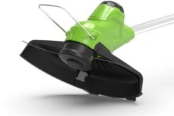 GreenWorks G40T5K2 G-MAX 40V Cordless Grass Trimmer / Edger (with 1 X 2Ah Battery And 2A Charger) (Bundle Builder) -Greenworks Sale Shop gwg40t5 trimmer head 2