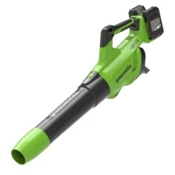 GreenWorks GD24X2ABK2X Brushless 48V (2 X 24V) Cordless Axial Blower (with 2 X 2Ah Batteries & Charger) -Greenworks Sale Shop gwgd24x2ab
