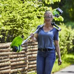 GreenWorks GD24X2BCB 48V (2 X 24V) Cordless Brush Cutter (Bare Tool) 9 GreenWorks GD24X2BCB 48V (2 X 24V) Cordless Brush Cutter (Bare Tool) -Greenworks Sale Shop gwgd24x2bcb