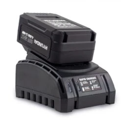 Hyundai HY2190 20V MAX Cordless Chainsaw (with 4Ah Battery & Charger) (Bundle Builder) -Greenworks Sale Shop hyundai hy2190 battery charger 1