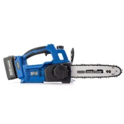 Hyundai HY2190 20V MAX Cordless Chainsaw (with 4Ah Battery & Charger) (Bundle Builder) -Greenworks Sale Shop hyundai hy2190 chainsaw side 1
