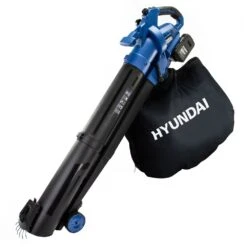 Hyundai HY2194 3-in-1 20V MAX Cordless Blower Vacuum -Greenworks Sale Shop hyundai hy2194 blower vac side 2